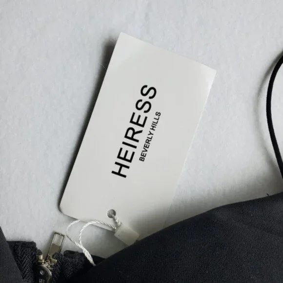 Black Mesh Corset Top - Picture 3 of 5